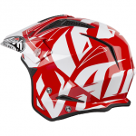 Casco AIROH TRR S CONVERT RED GLOSS